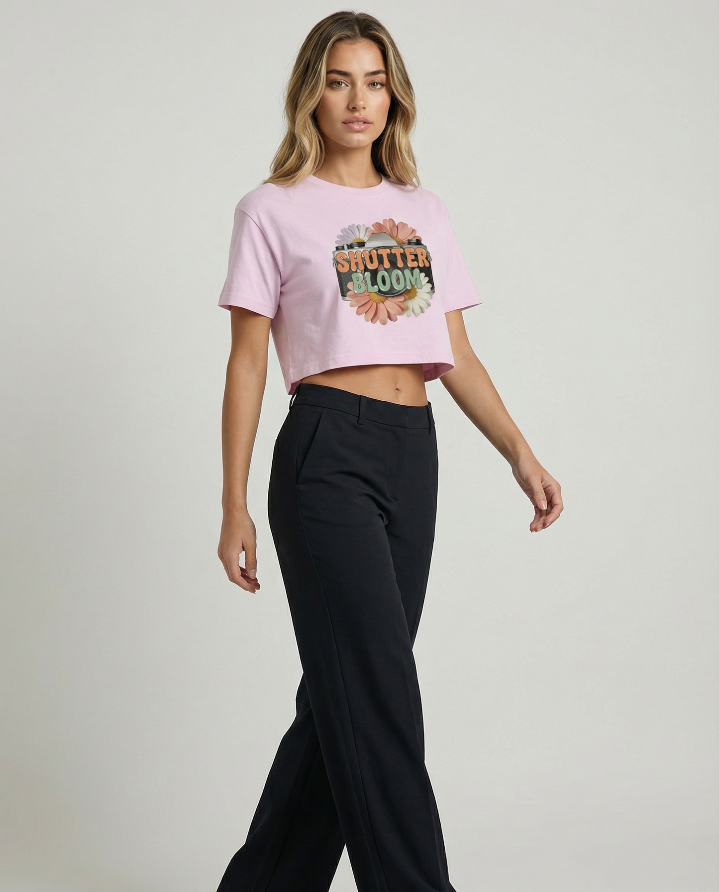 The Shutter Bloom Tee | Women’s heavyweight boxy tee