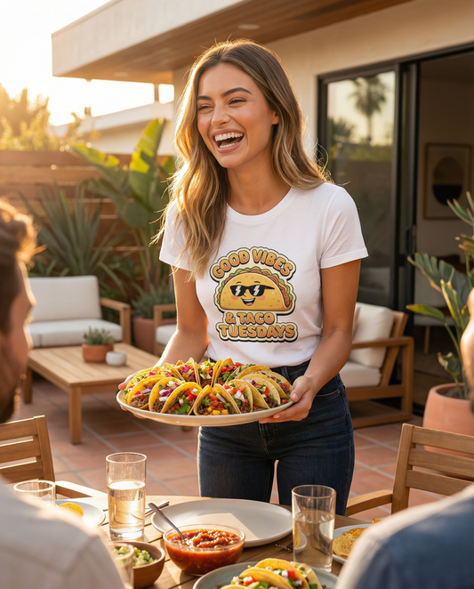 The Retro Taco Club Tee